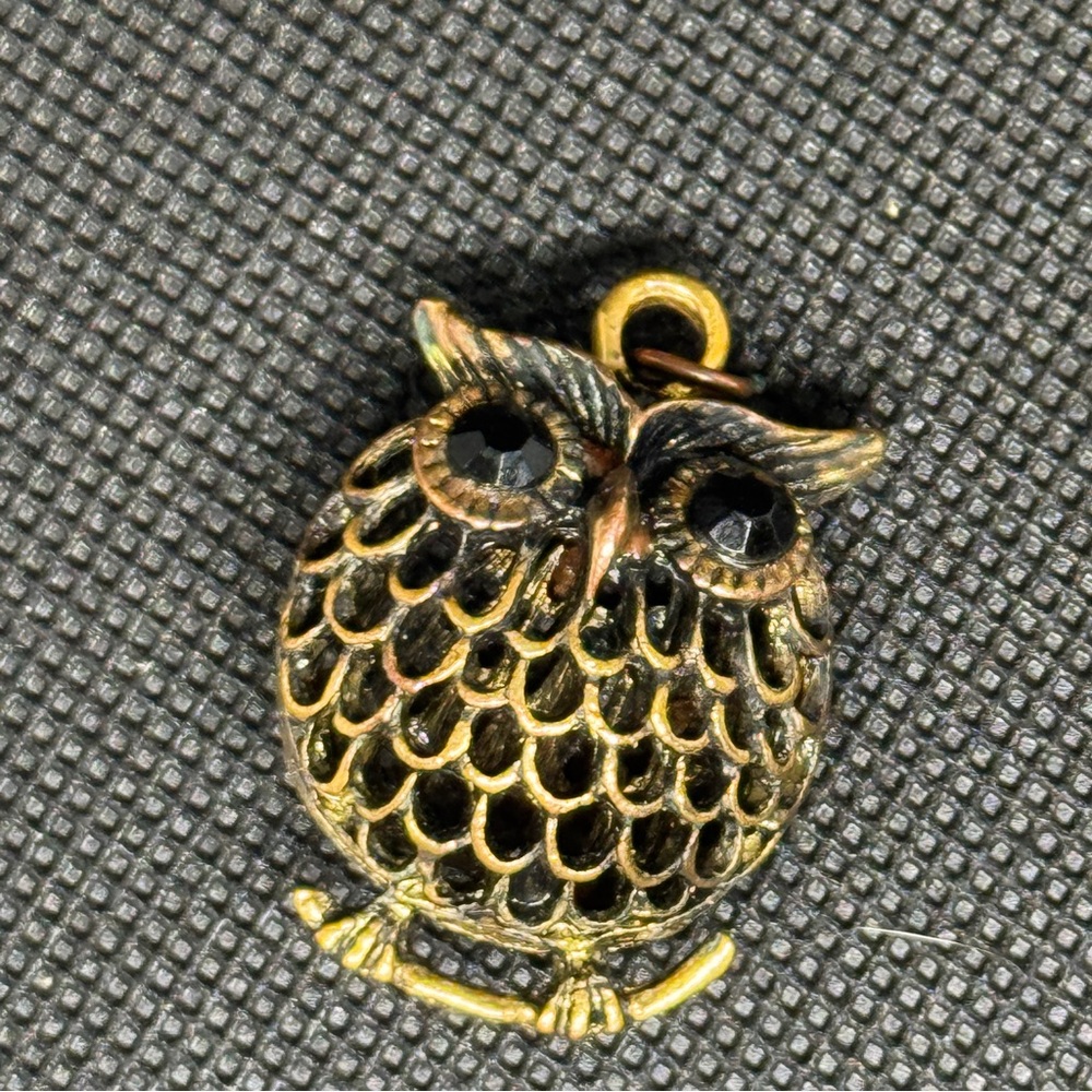 Antique Owl Pendant